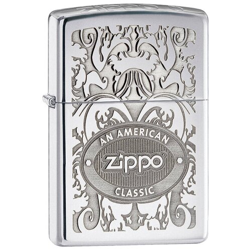 фотография Zippo Classic зажигалка бензиновая American Classic 56.7 г, купить за 11310 р