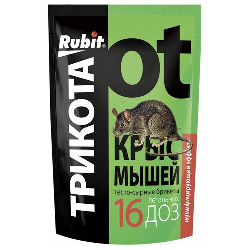 Средство Rubit ТриКота тесто-сырные брикеты 150 г, пакет, 0.15 кг, 2 шт. фотография