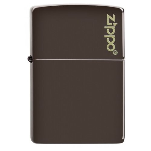 Zippo Classic зажигалка бензиновая Classic Brown Zippo Logo 56.7 г фотография