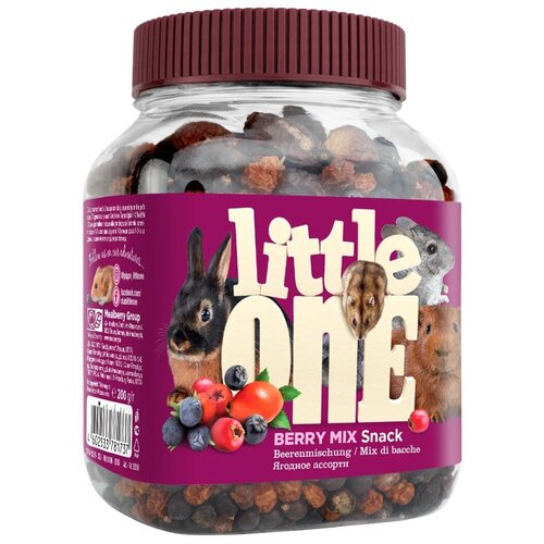 Лакомство для кроликов Little One Snack Berry mix, 200 г фотография