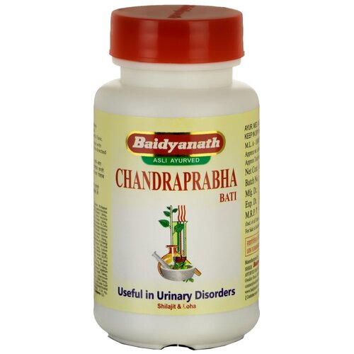 Таблетки Baidyanath Chandraprabha Bati, 80 г, 80 шт. фотография