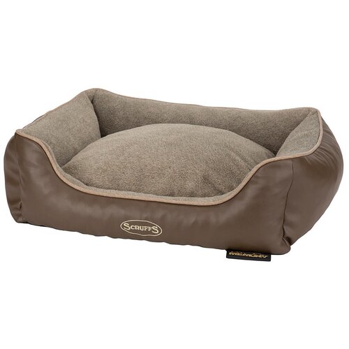 Лежак для собак и кошек Scruffs Chateau Box Bed 60х50х19 см 60 см 50 см коричневый 19 см фотография