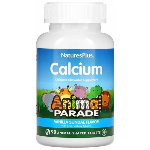 фотография Nature's Plus Animal Parade Calcium Chewable, 90 таб., купить за 1690 р