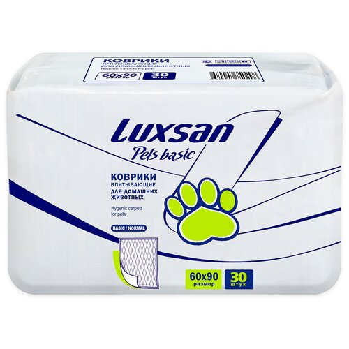 Для собак Luxsan Pets Basic 29 см 30 шт. 29 см синий фотография