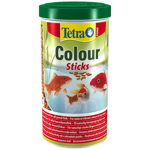 Сухой корм  для  рыб Tetra Pond Colour Sticks, 1 л, 175 г фотография