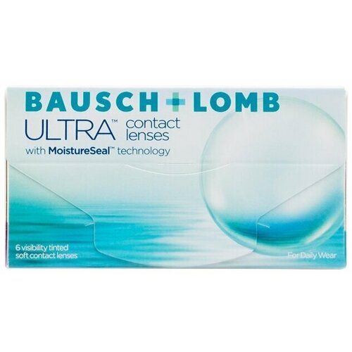 Контактные линзы Bausch & Lomb Ultra, 6 шт., R 8,5, D -5,75, 1 уп. фотография