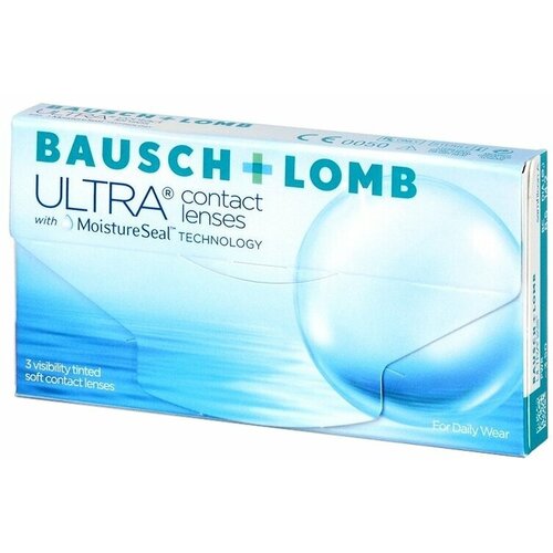 Контактные линзы Bausch & Lomb Ultra, 3 шт., R 8,5, D -1,75, 1 уп. фотография