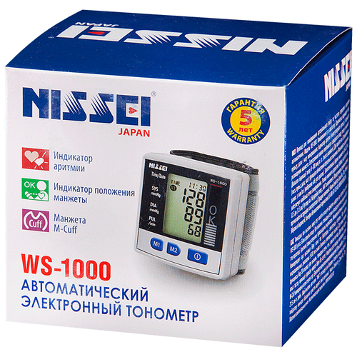 Тонометр Nissei WS-1000 фотография