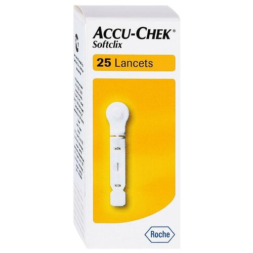 фотография Accu-Chek ланцеты Softclix, 25 шт., купить за 153 р