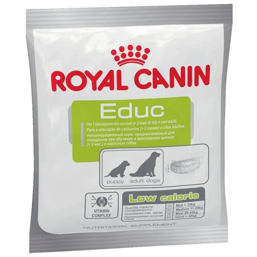 Лакомство для собак Royal Canin Educ для дрессировки щенков и взрослых собак, 50 г фотография