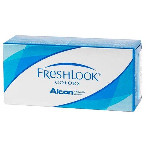 Контактные линзы Alcon Freshlook Colors, 2 шт., R 8,6, D -4, blue, 1 уп. фотография