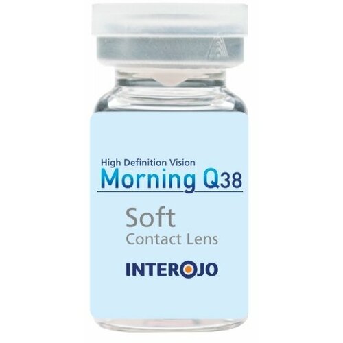 Контактные линзы Interojo Morning Q38 vial, 1 шт., R 8,6, D +4,75 фотография