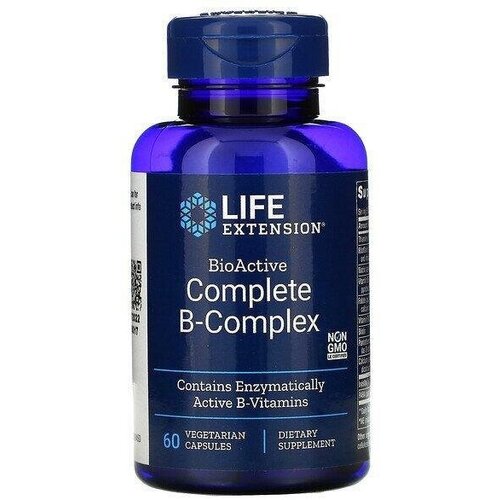 LIFE Extension BioActive Complete B-Complex 60 vcaps фотография