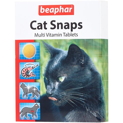 Кормовая добавка Beaphar Cat Snaps , 75 таб. фотография