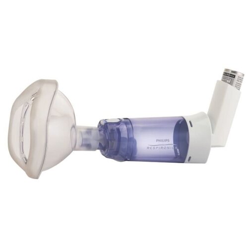 Спейсер Philips Respironics OptiChamber Diamond HH1330/00 (1109060), фиолетовый/белый фотография