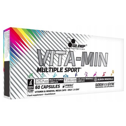 Olimp Laboratories Sp. Z o.o Vita-min Multiple Sport (60 капс.), 50 г, 60 шт. фотография