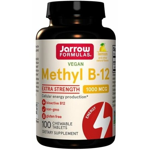 Таблетки Jarrow Formulas Methyl B-12, 80 г, 1000 мкг, 100 шт. фотография