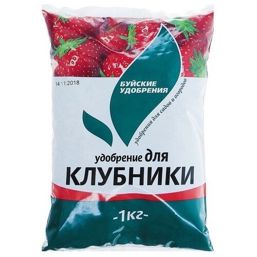 Удобрение Буйские удобрения для клубники, 1 л, 1000 г, 1 уп. фотография