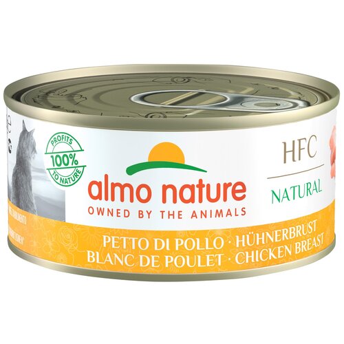 Влажный корм для кошек Almo Nature HFC, с куриной грудкой 2 шт. х 150 г фотография