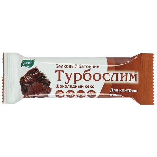 Турбослим батончик, 50 г, шоколадный кекс фотография