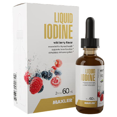 MAXLER Liquid Iodine фл., 60 г, лесные ягоды фотография