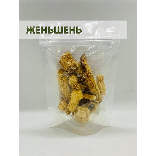 Женьшень (Panax ginseng) корень сушеный, All Natural, 50гр фотография