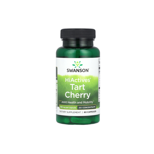 Swanson Tart Cherry HiActives (вишневые флавоноиды) 465 мг 60 капсул (Swanson) фотография