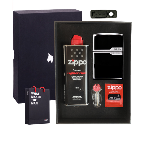 Зажигалка Zippo - подарочный набор фотография