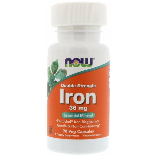 Iron Double Strength капс., 0.45 г, 90 шт., 2 уп. фотография