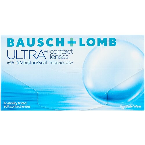 Контактные линзы Bausch & Lomb Ultra, 6 шт., R 8,5, D -5, 1 уп. фотография