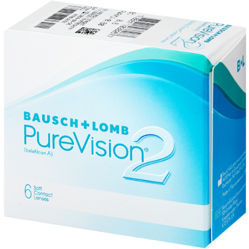 Контактные линзы Bausch & Lomb PureVision 2 HD., 6 шт., R 8,6, D -7,5 фотография