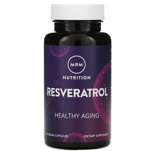 Капсулы MRM Resveratrol, 60 г, 60 шт. фотография