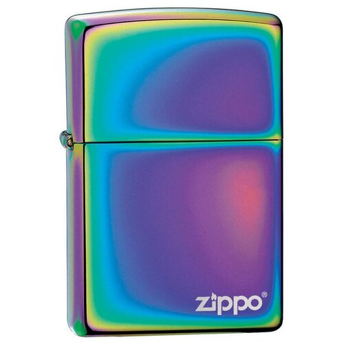 Zippo Classic зажигалка бензиновая Multi Color Zippo Logo 56.7 г фотография