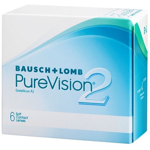 Контактные линзы Bausch & Lomb PureVision 2 HD., 6 шт., R 8,6, D -3,75 фотография