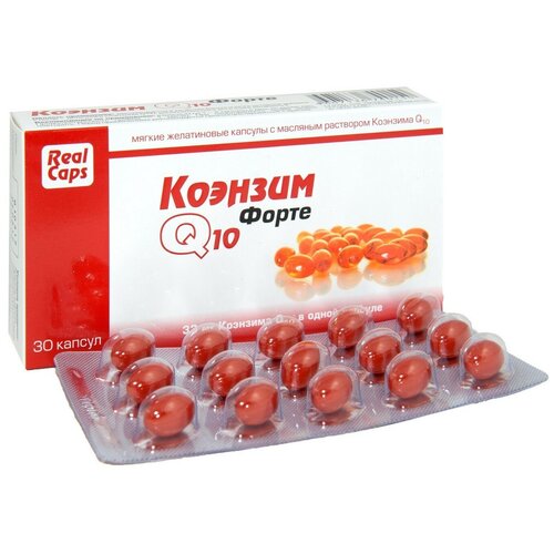 Коэнзим Q10 Форте капс., 55 г, 30 шт. фотография