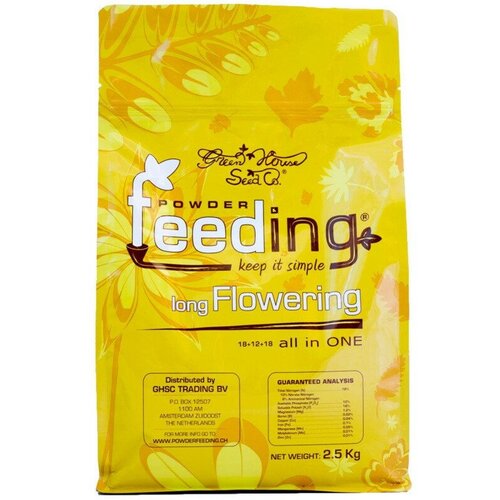 Удобрение для растений Powder Feeding Long Flowering 2500 гр, удобрение на стадию цветения (9 недель и более) фотография