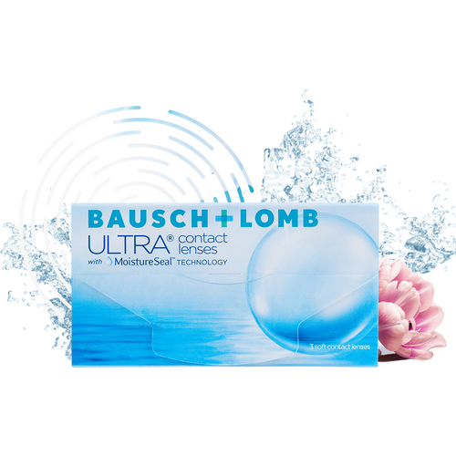 Контактные линзы Bausch & Lomb Ultra, 3 шт., R 8,5, D -2,25 фотография