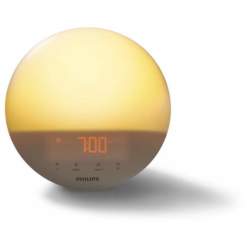 Световой будильник Philips Wake-up Light HF3519/01, белый фотография