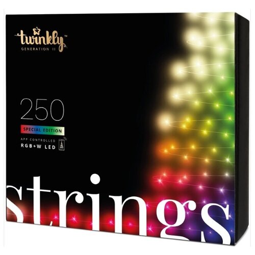 Smart-гирлянда Twinkly Strings Special Edition RGBW 250 (TWS250SPP-BEU) фотография