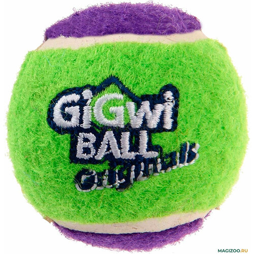 Мячик   для собак  GiGwi GiGwi ball Original средний (75338),  разноцветный, 1шт. фотография