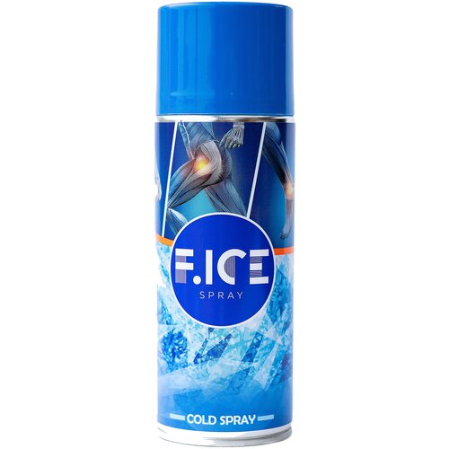 F.ICE SPRAY спрей охлаждающий, 400 мл, 1240 г, 4 шт., 10 x 15 см, 4 уп. фотография