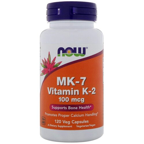 MK-7 Vitamin K-2, 100 мкг, 120 шт. фотография