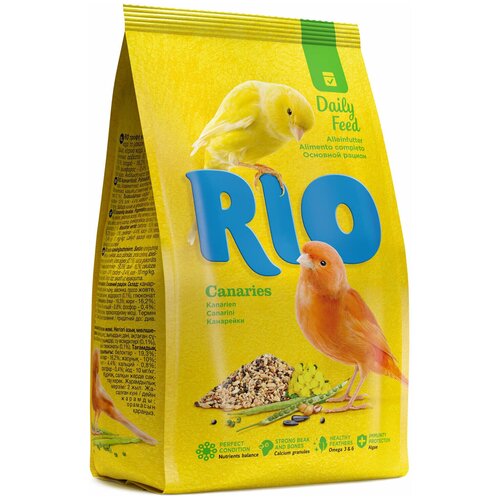 RIO корм Daily feed для канареек, 500 г фотография