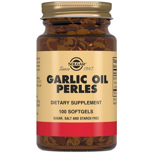 Solgar Garlic Oil Perles капс., 35 г, 100 шт. фотография