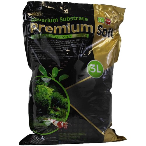 Грунт ISTA Aquarium Substrate Premium Soil 3.5+ 3 л, 2.6 кг фотография