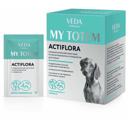 Кормовая добавка VEDA My Totem Actiflora для собак , 30 шт. в уп. фотография