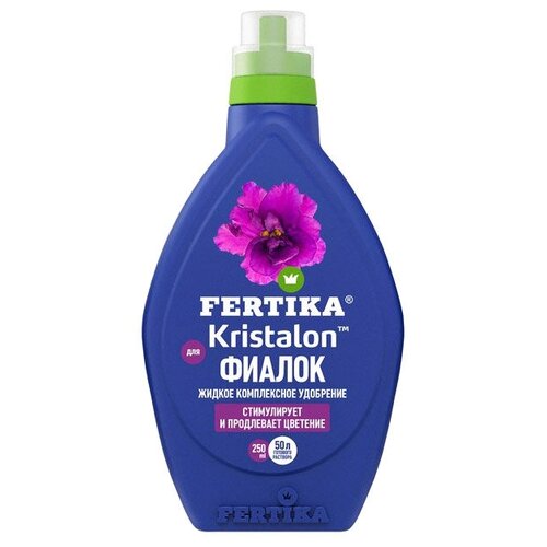 Удобрение FERTIKA Kristalon для фиалок, 0.25 л, 302 г, 1 уп. фотография