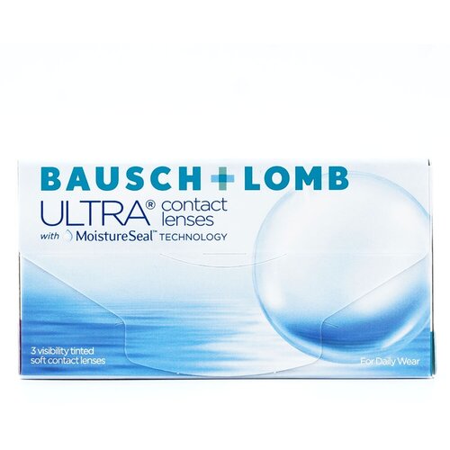 Контактные линзы Bausch & Lomb Ultra, 3 шт., R 8,5, D -4,25 фотография