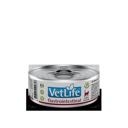 Консервы Farmina VET LIFE NATURAL DIET CAT GASTROINTESTINAL для кошек паштет 85г, 12 шт в упаковке фотография