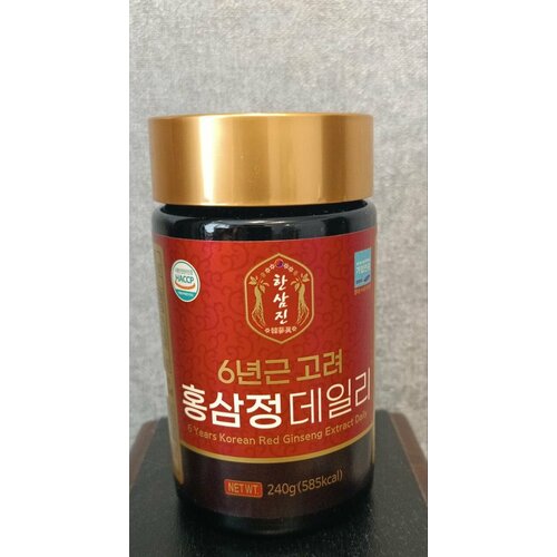 Экстракт корейского красного женьшеня 6 летнего 6 Years Korean Red Ginseng Extract daily фотография